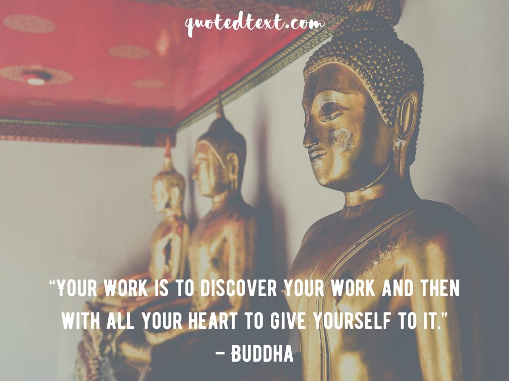 buddha quotes on work