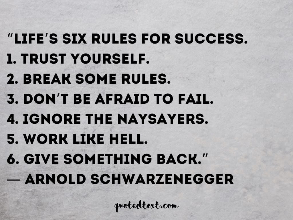 60+ Arnold Schwarzenegger Quotes on Life and Inspiration - QuotedText