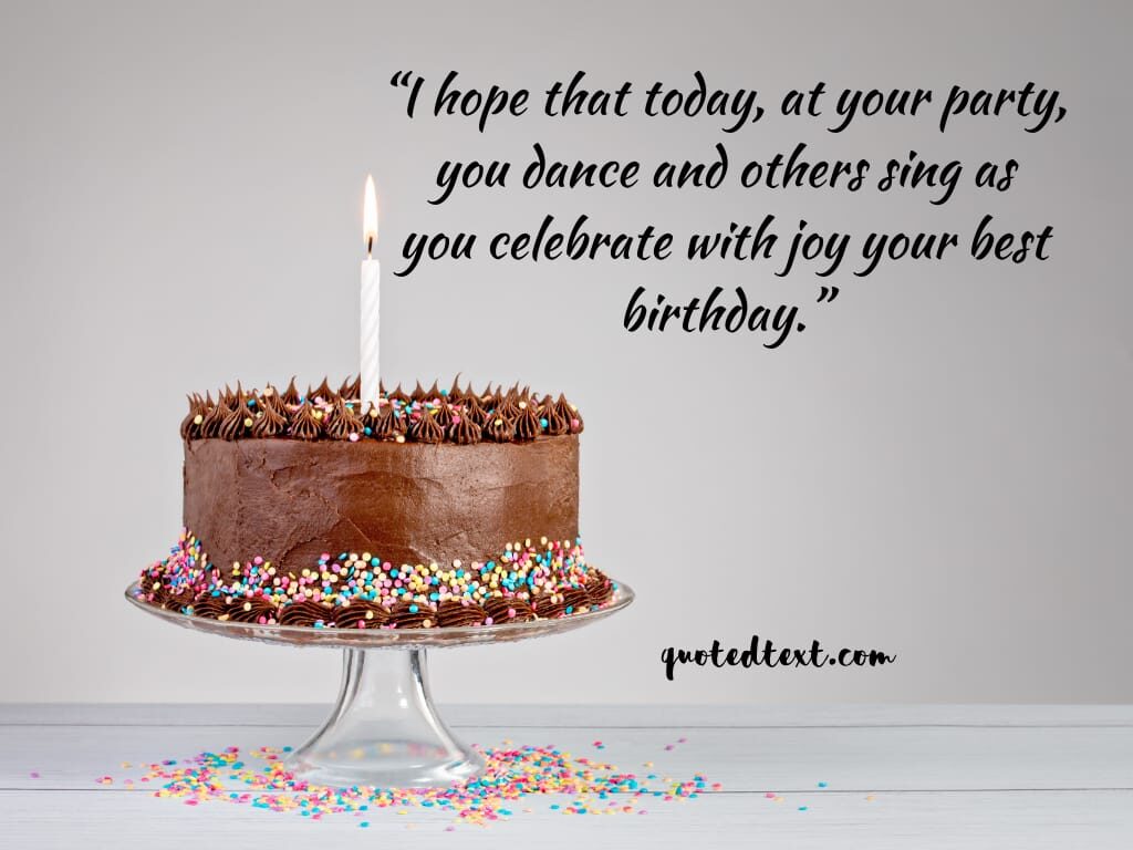 birthday wishes on huge celebration 