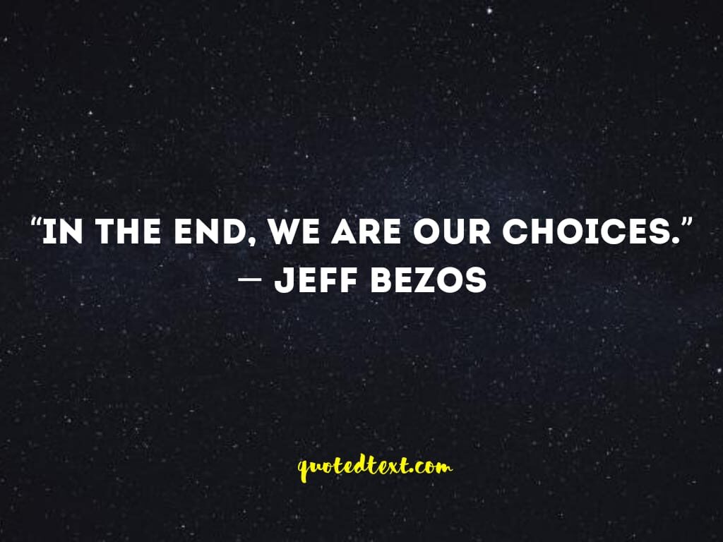 jeff bezos life quotes