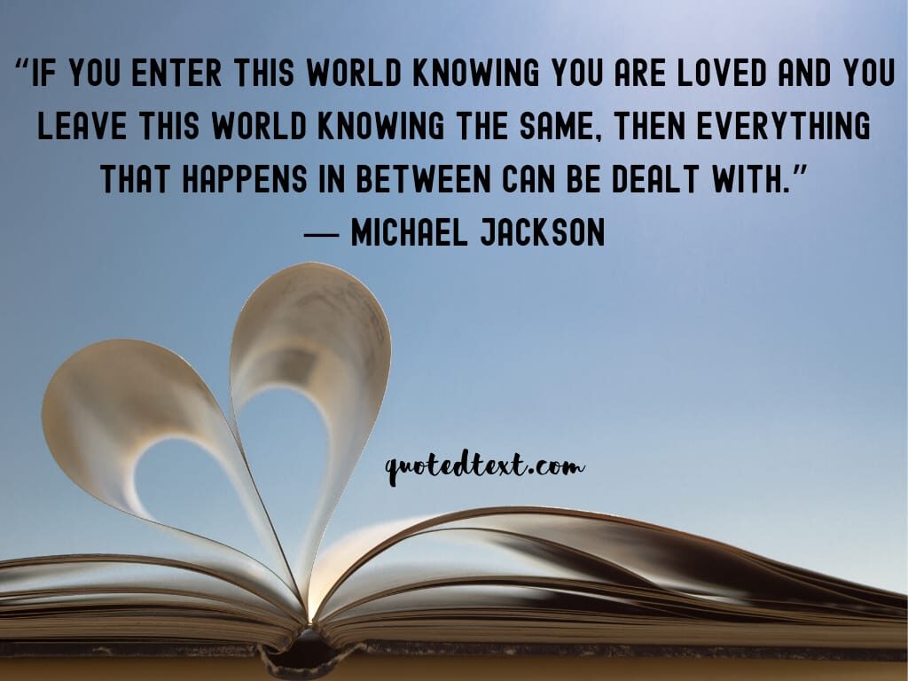 michael jackson life quotes