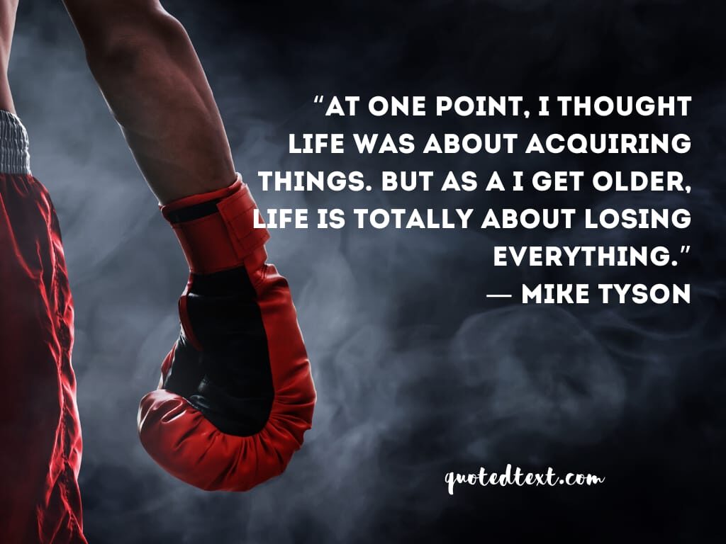 life quotes by mike tyson