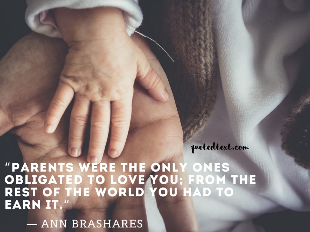 unconditional love parents quotes