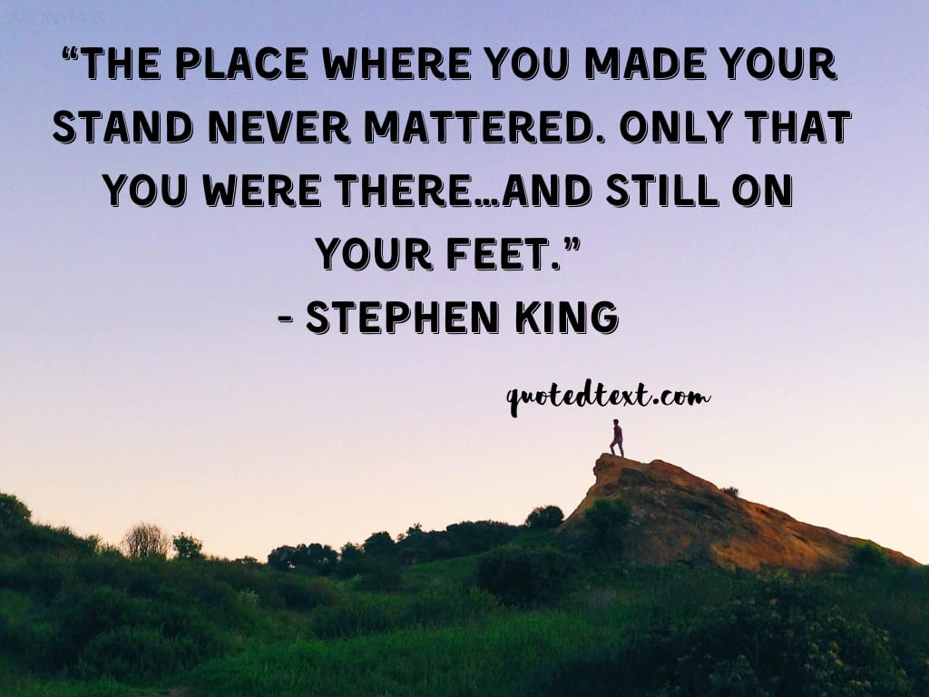 70+ Stephen King Quotes on Life, Inspiration and Books - QuotedText