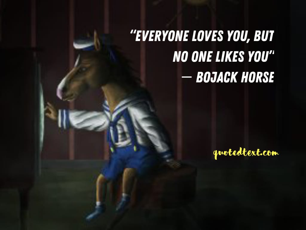 bojack horseman citações sobre o amor