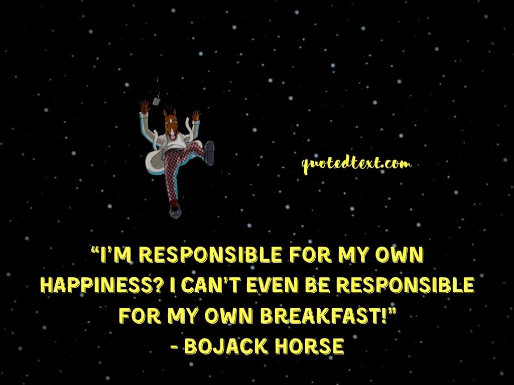 bojack horseman quotes on happiness