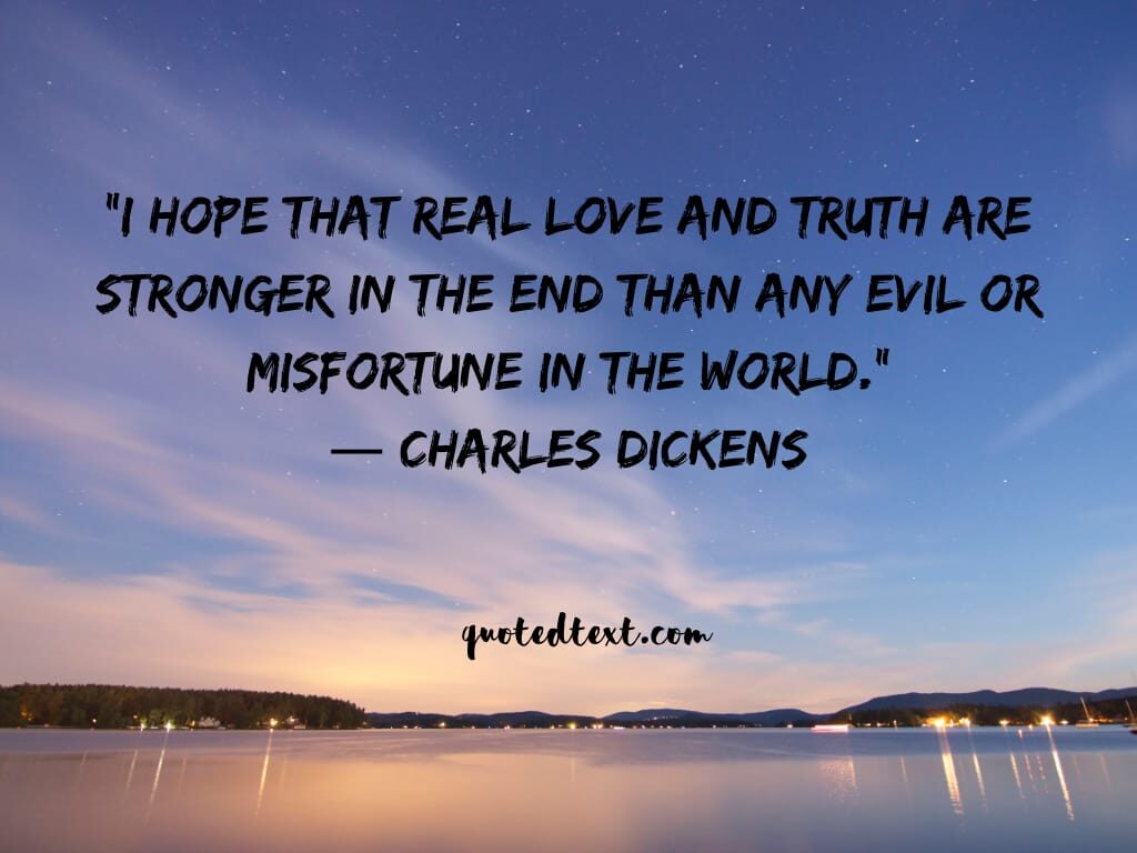 charles dickens quotes on love and truth