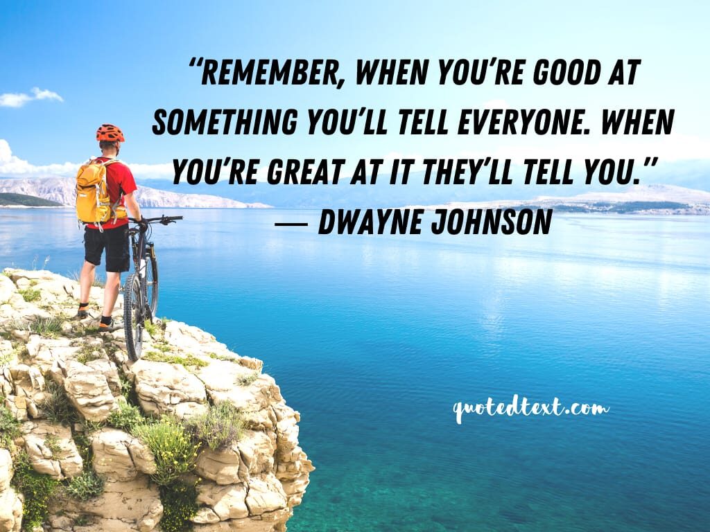 Dwayne johnson inspirational quotes