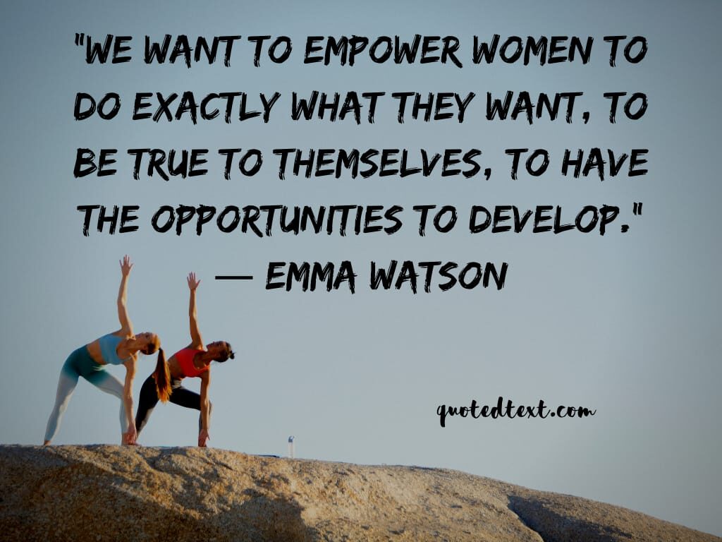 emma watson quotes on women empowerment