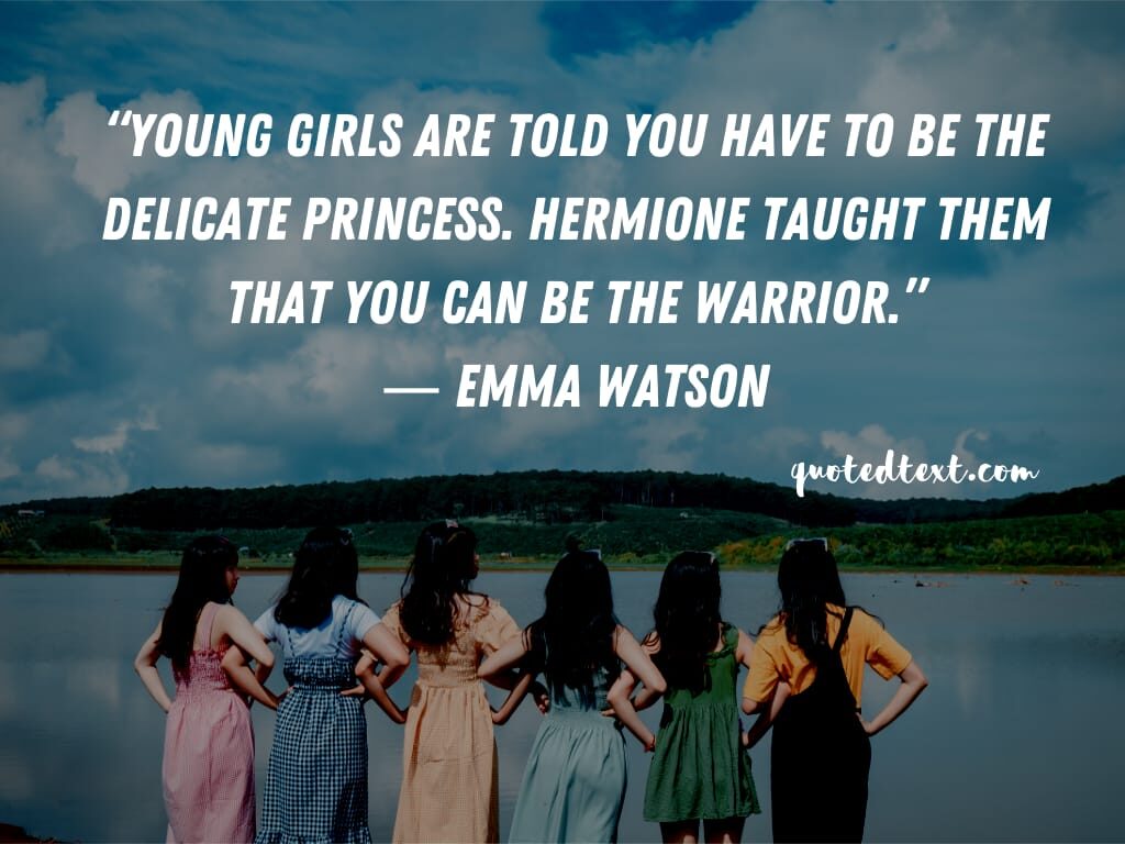 emma watson quotes on girls