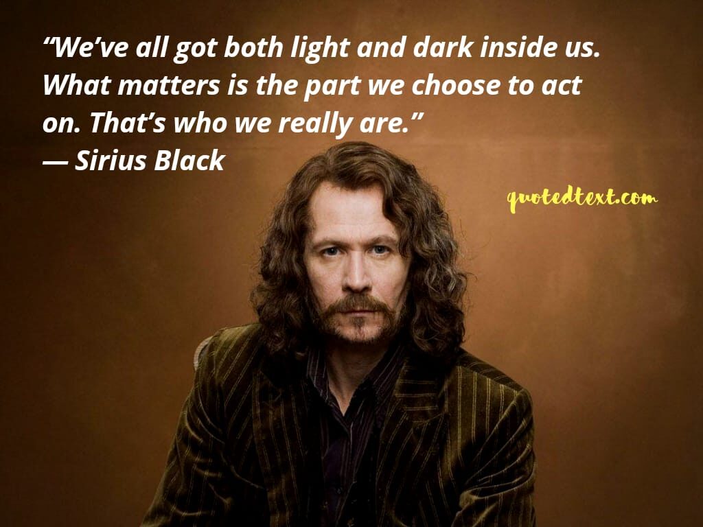 sirius black quotes on be yourself