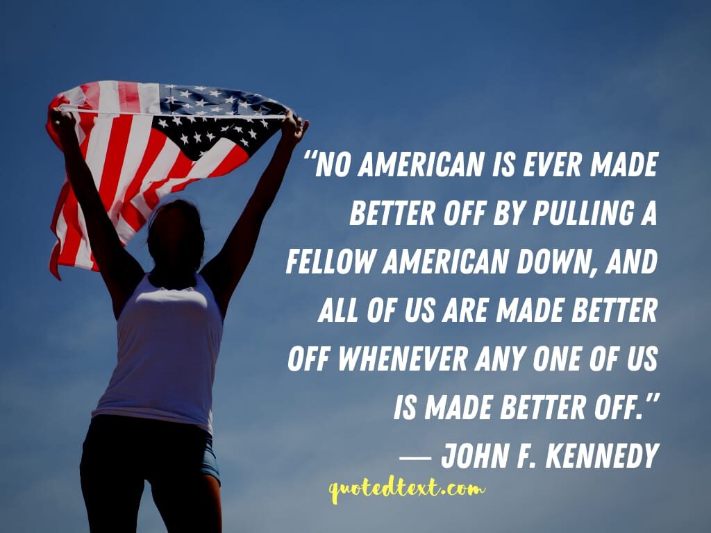 john f. kennedy quotes on america