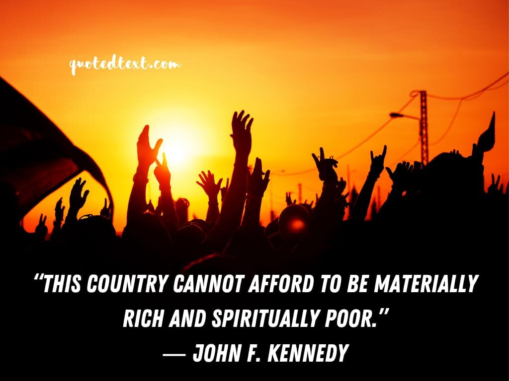 john f. kennedy quotes on country