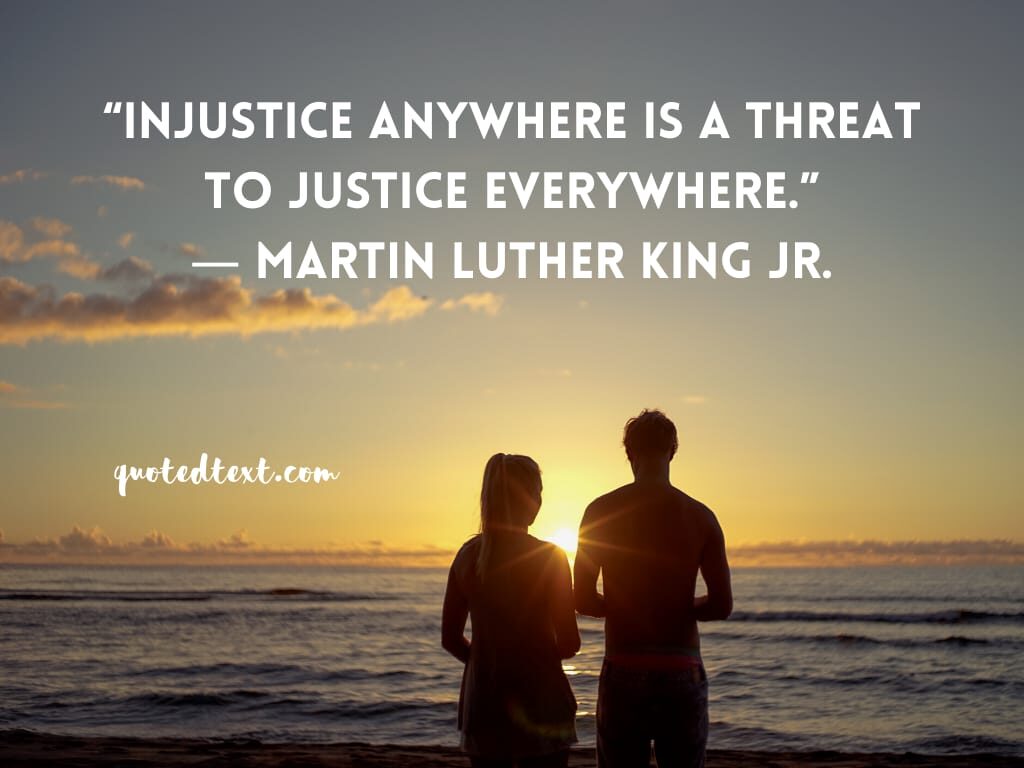 Martin Luther King quotes on justice