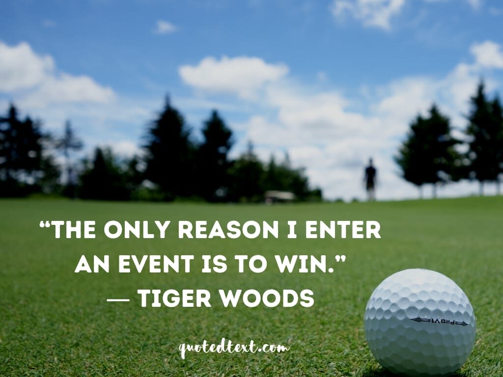 tiger woods quotes on winning