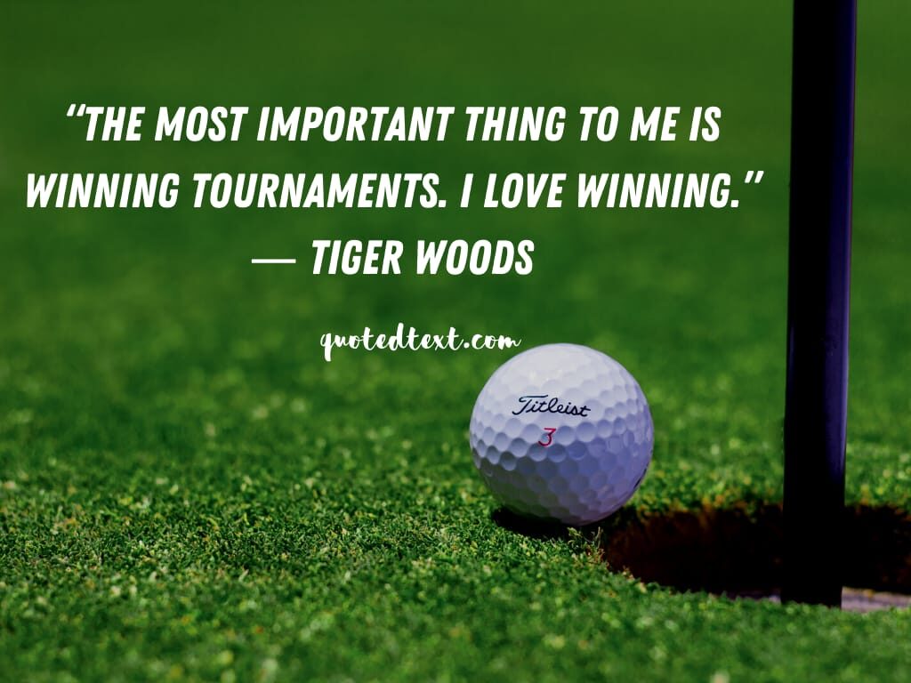 tiger woods quotes on winning