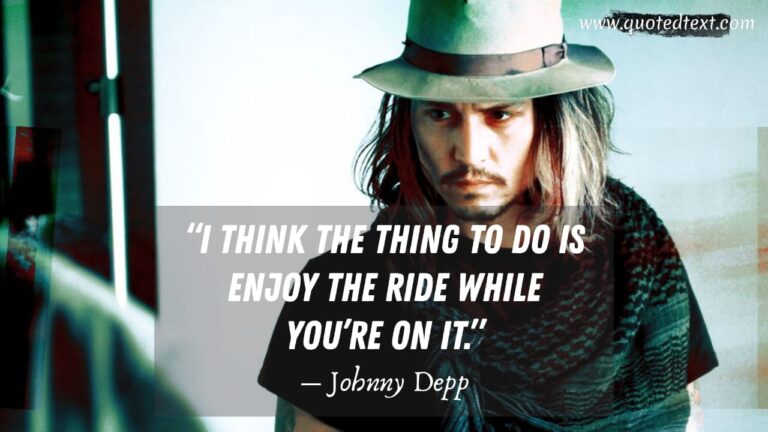 johnny depp quotes just keep moving forward