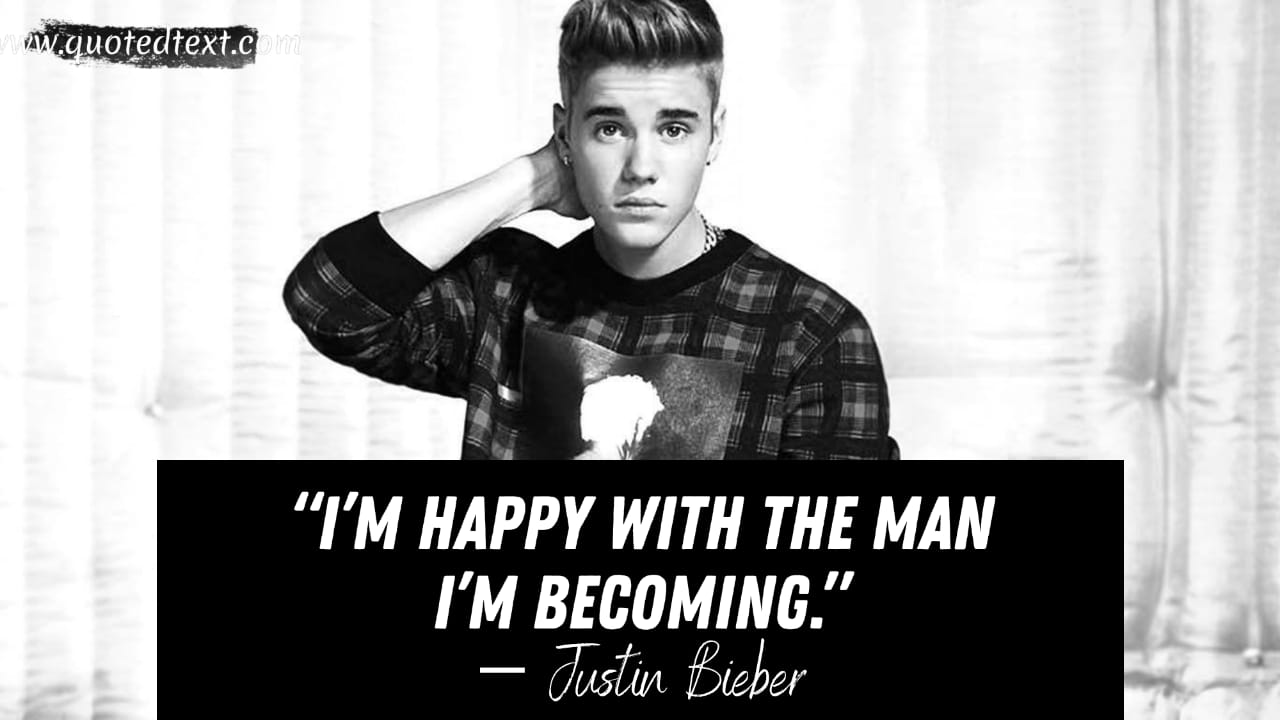 Justin Bieber quotes on be yourself