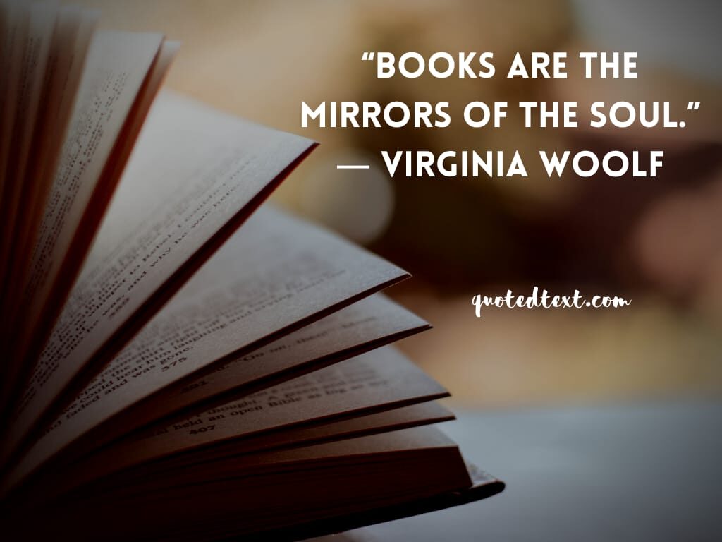 Virginia Woolf quotes on books