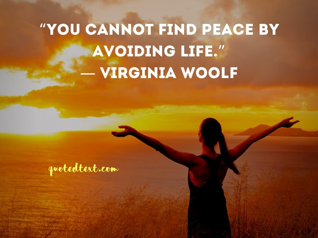 Virginia Woolf quotes on peace