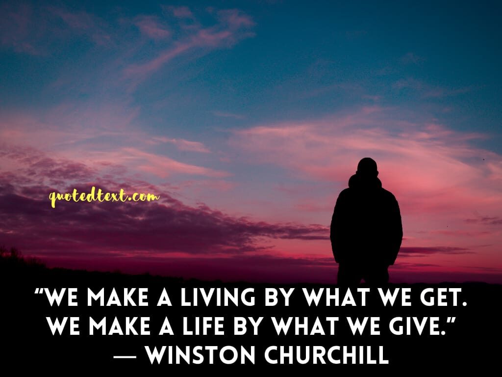 Winston Churchill quotes on life