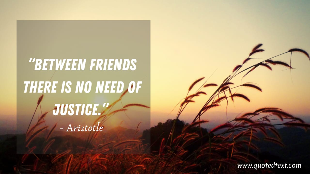 Aristotle quotes on friends
