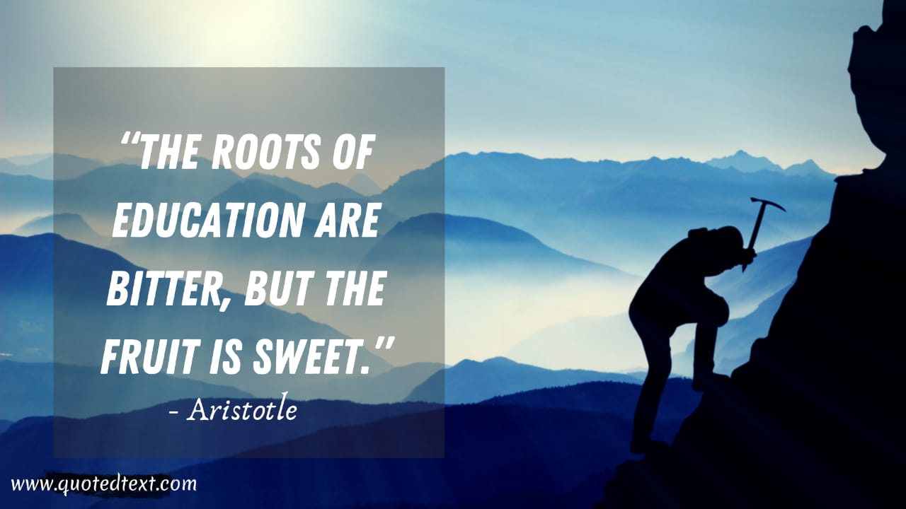 Aristotle quotes on Education