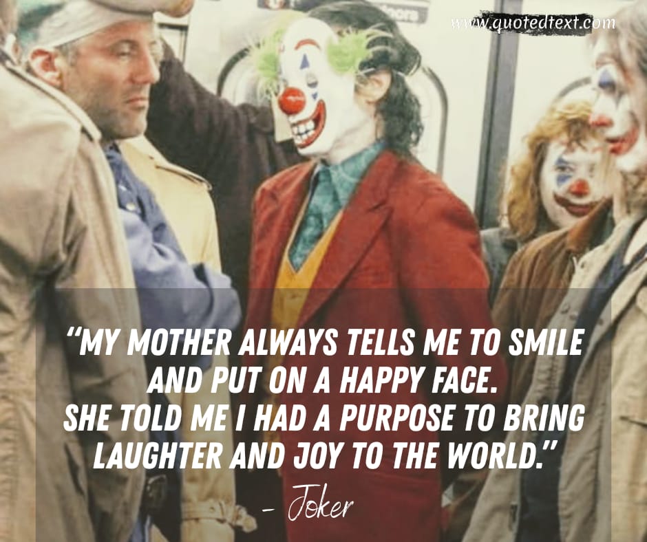 Joker movie quotes