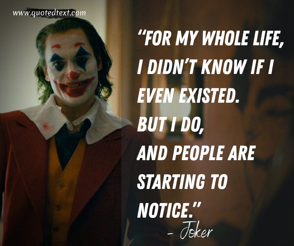 Best Of Joker Movie Quotes And Dialogues Quotedtext