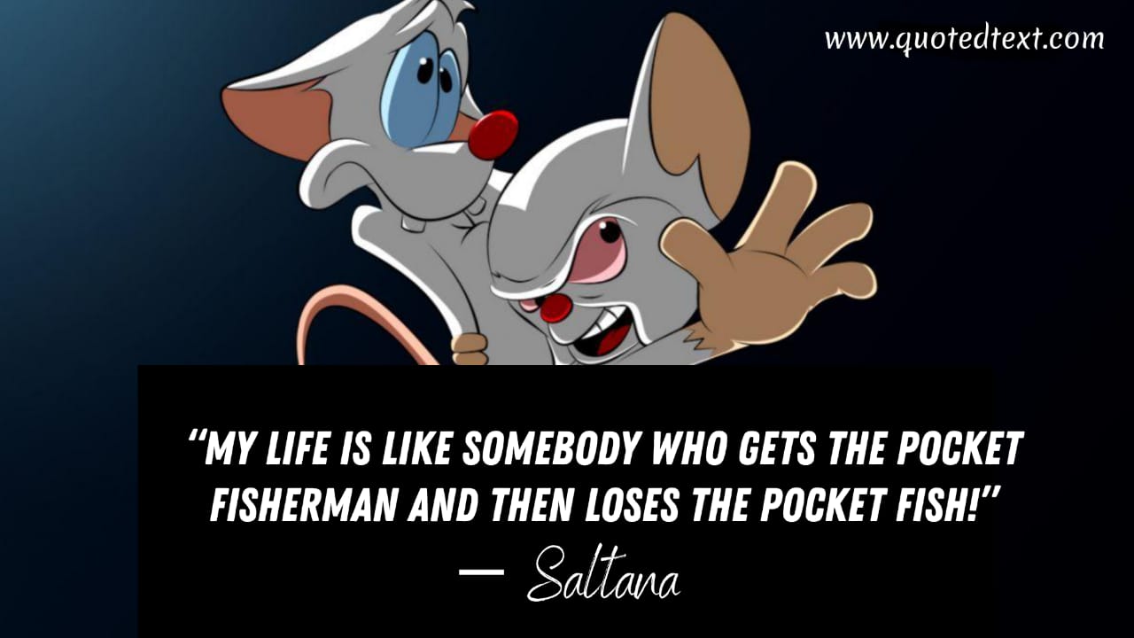 Pinky and the Brain quotes on life