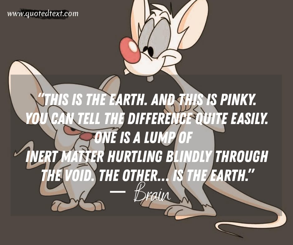 Pinky and the Brain quotes