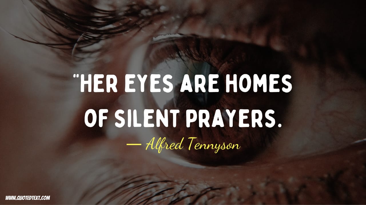 Beautiful Eyes quotes by Alfred Tennyson