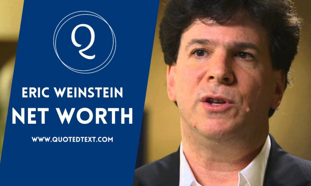 Eric Wienstein net worth