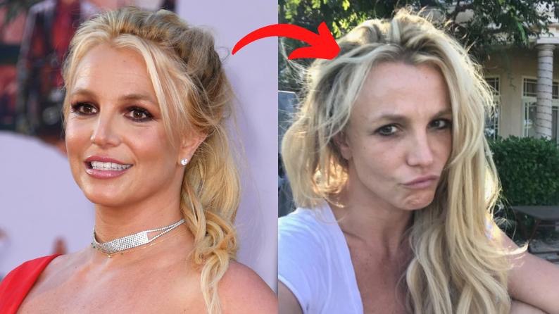 Britney spears without makeup