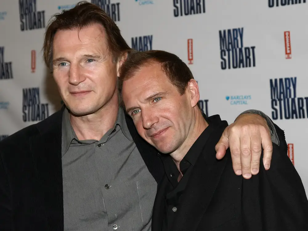 Liam Neeson and Ralph Fiennes